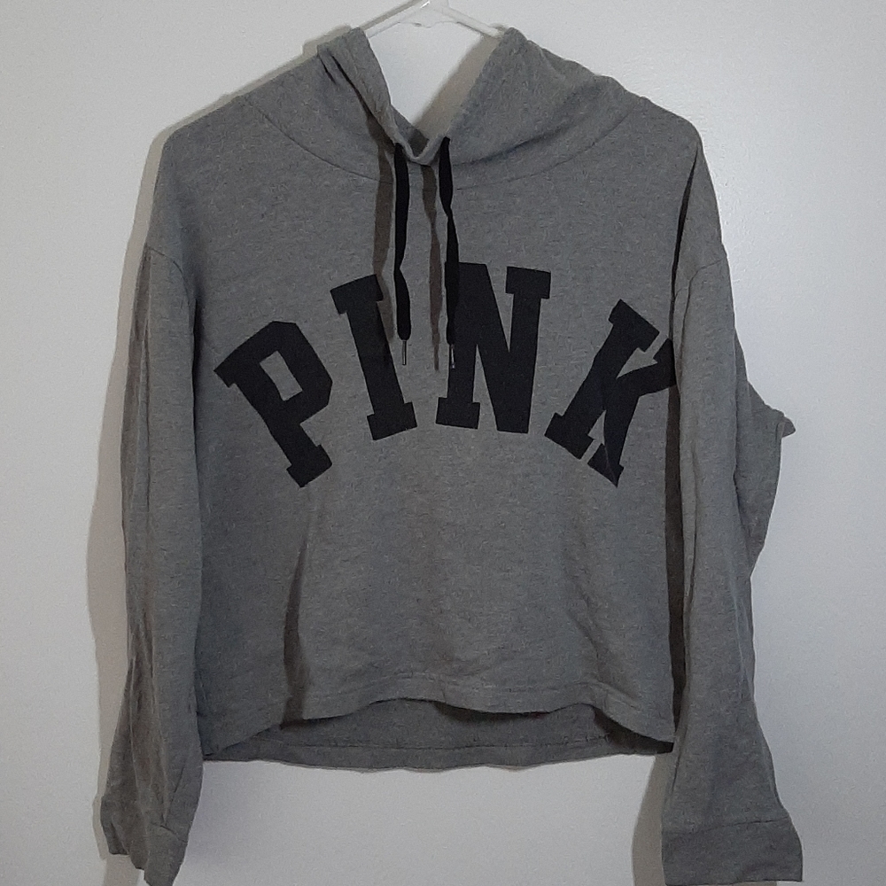 PINK Mock Neck Long Sleeve